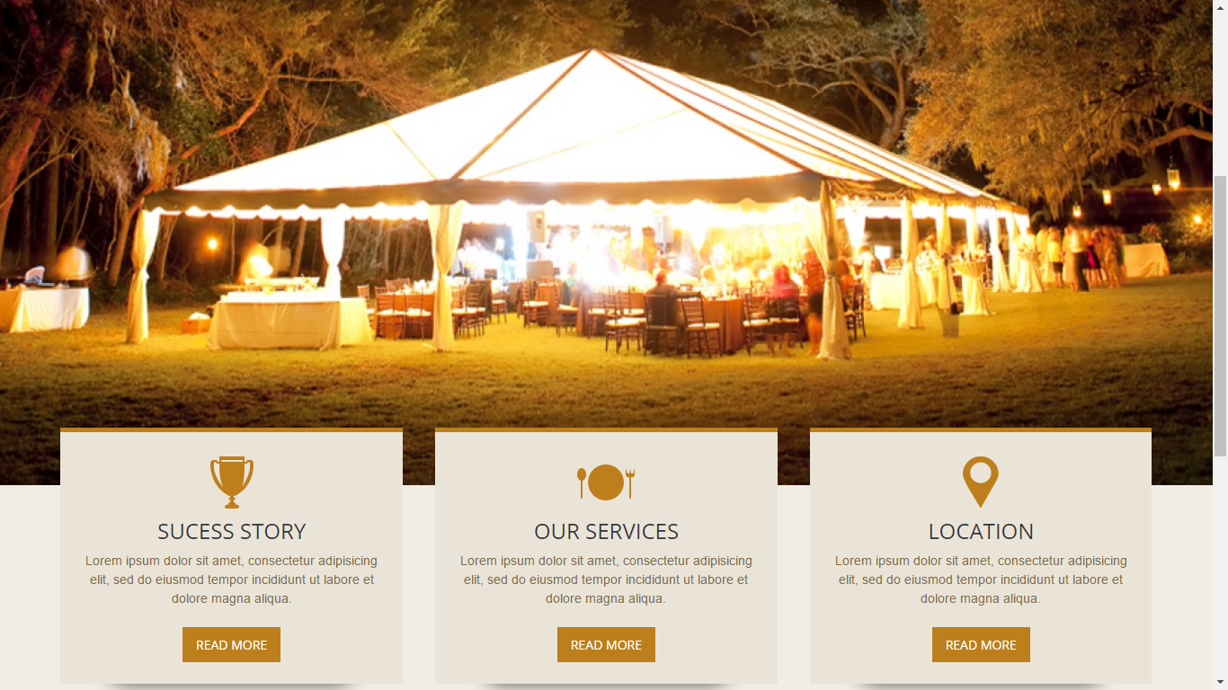 A local catering company needed a fresh, new, responsive website.